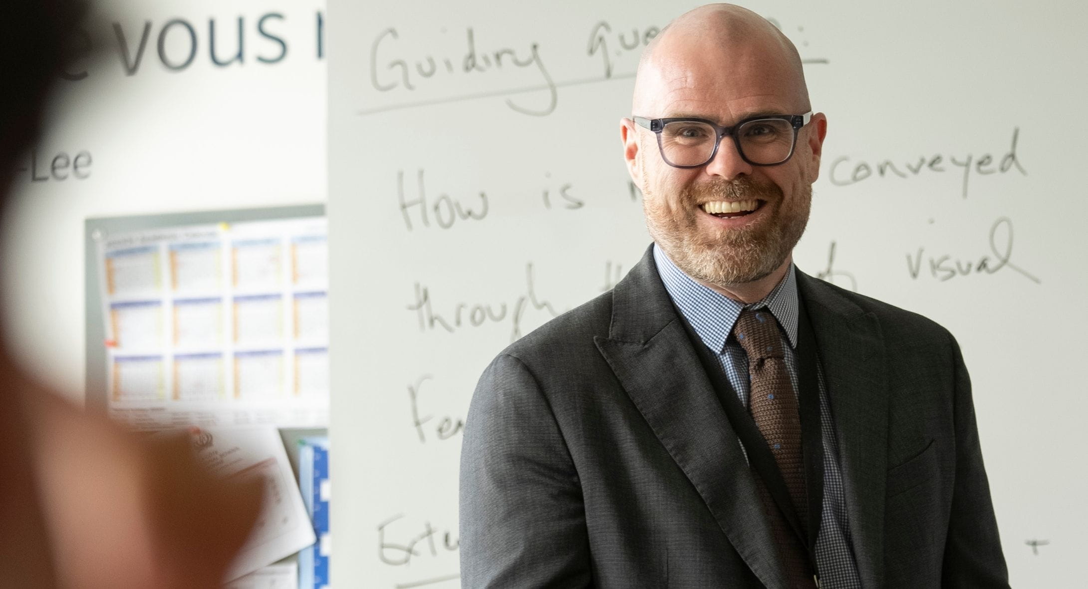 Un nouveau chapitre s'ouvre à LCIS : bienvenue à notre nouveau directeur - New Principal