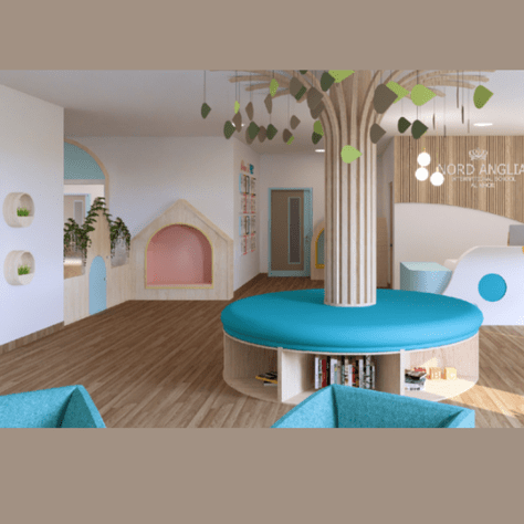 Our campus is an oasis of learning and growing for the little learners