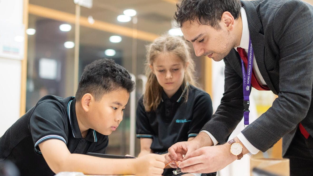 NAIS Pudong academic excellence in class