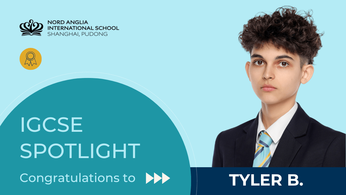 GCSE Achievement Spotlight: Tyler B. - GCSE Achievement Spotlight 3