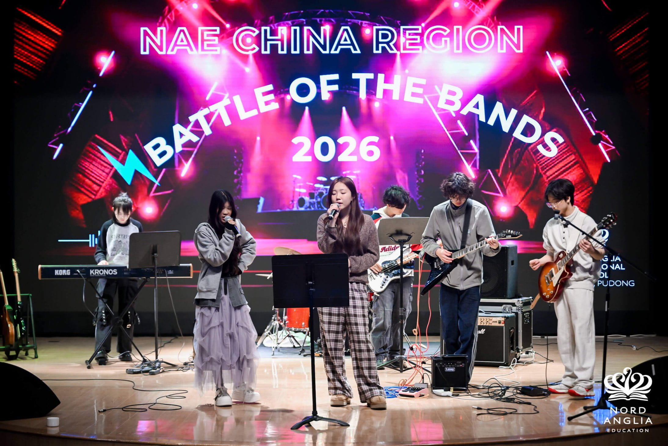 NAIS Pudong was proud to host the very first Nord Anglia China Battle of the Bands - NAIS Pudong was proud to host the very first Nord Anglia China Battle of the Bands