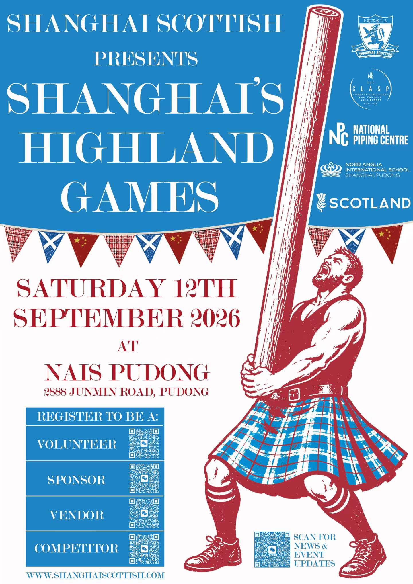 Shanghai Highland Games 2026 Returns: A Unique Family Day Out in Shanghai - Shanghai Highland Games 2026 Returns