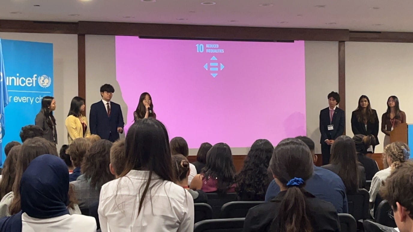 Student Report from the NAE-UNICEF Summit in New York - Student Report from the NAE-UNICEF Summit in New York