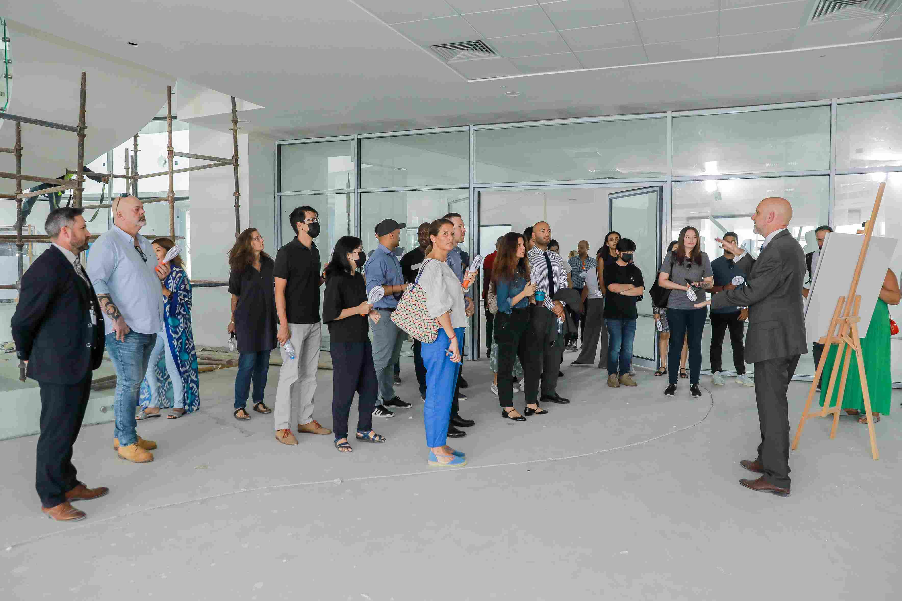 Revolutionary campus design unveiled at first-ever school tour for founding families - Carousel For News Detail