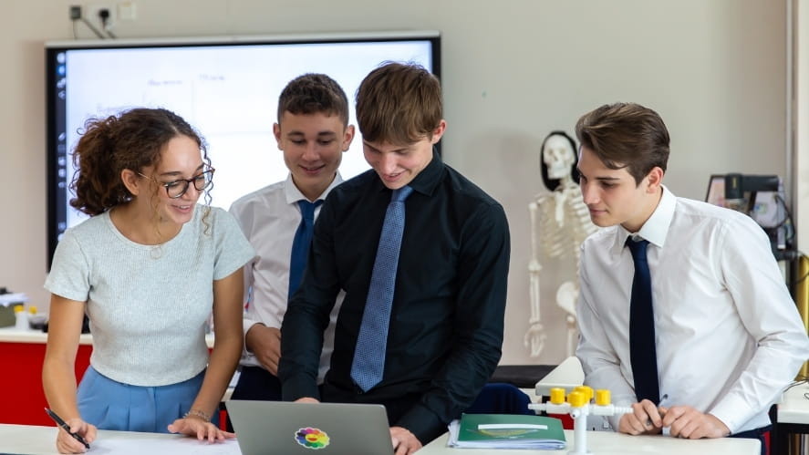 Academic Excellence | Nord Anglia International School Dubai - Level 2 Page Header With Key Facts