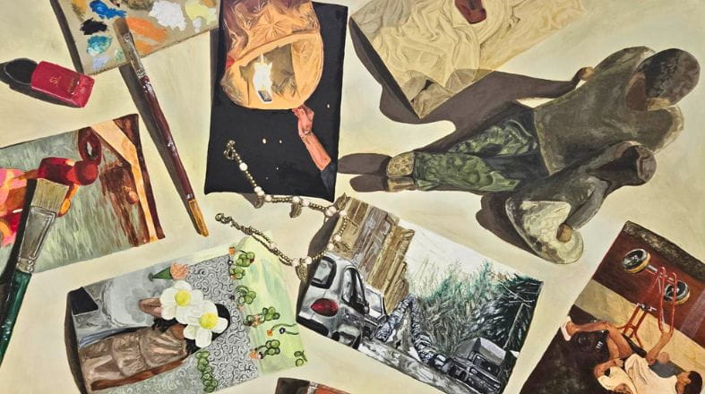 Real Life Drawing created by sixth form student at nas dubai
