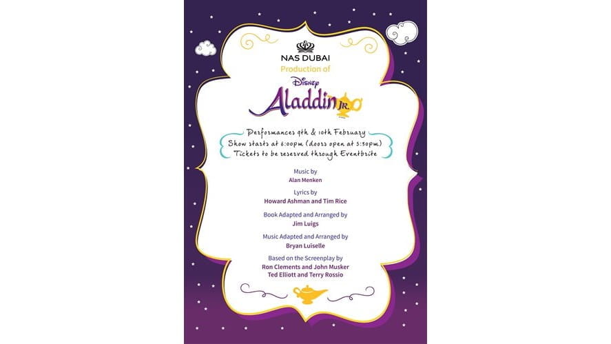 NAS Dubai Production of Disney Aladdin Jr. - nas-dubai-production-of-disney-aladdin-jr