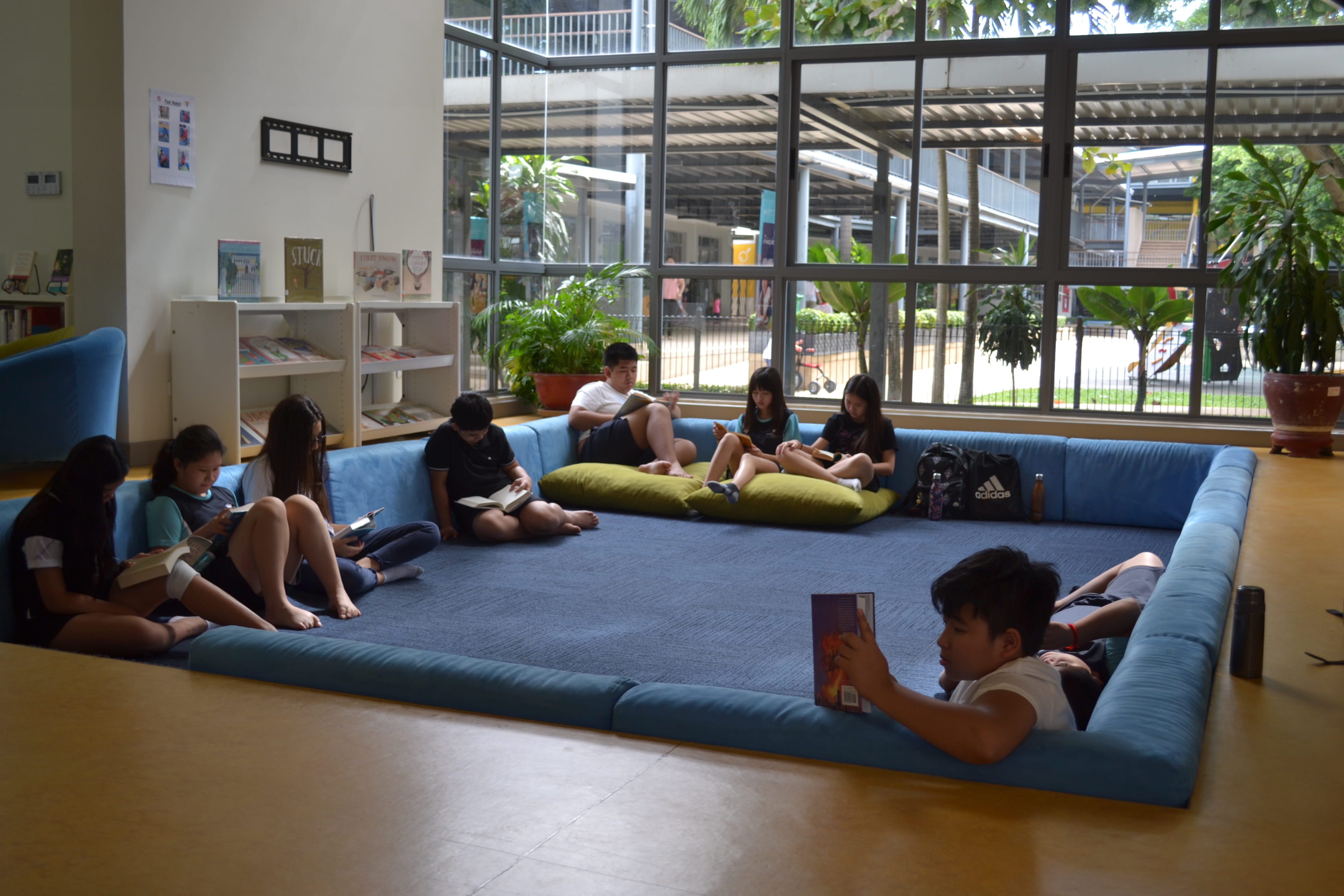 Grade 7 in Library
