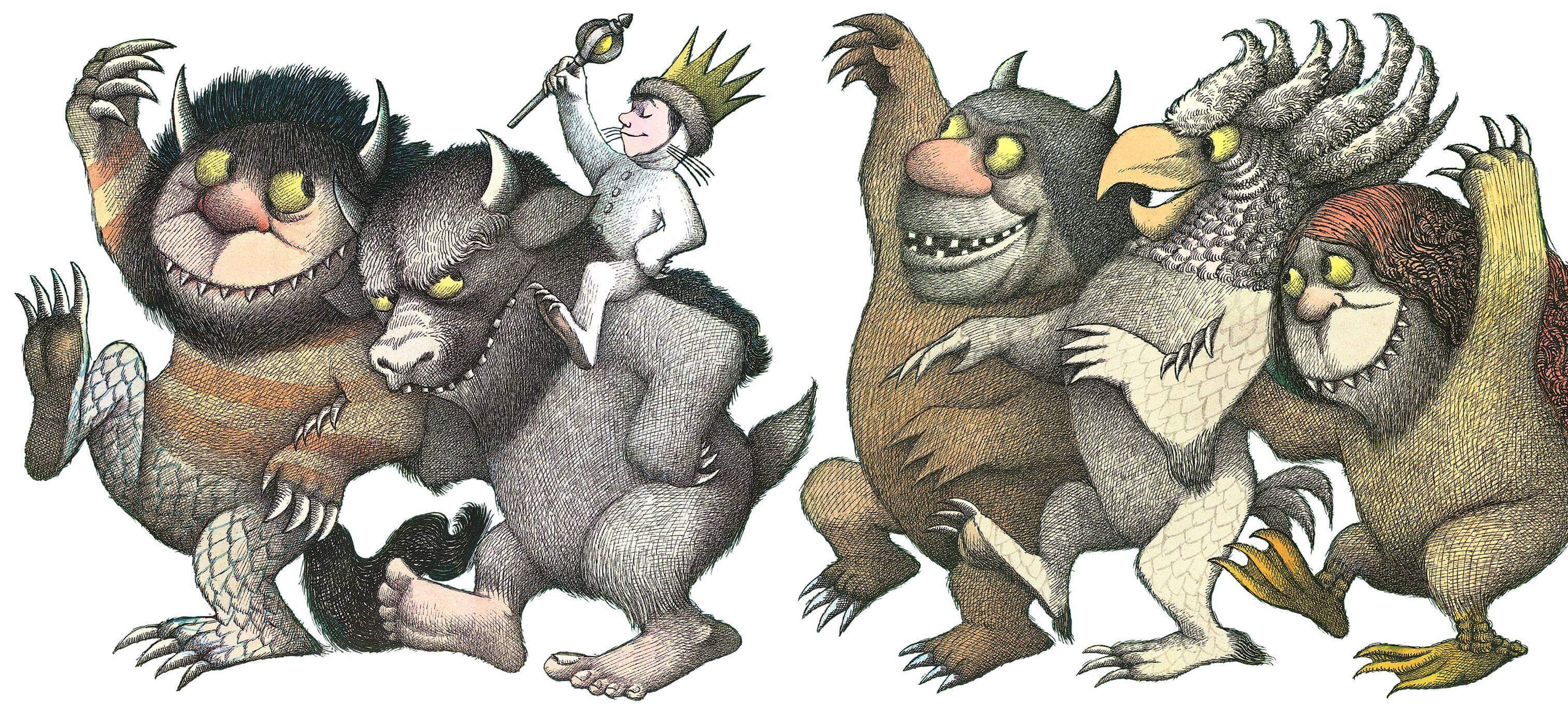 Kindergarten present 'Where the Wild Things Are' - kindergarten-present-where-the-wild-things-are