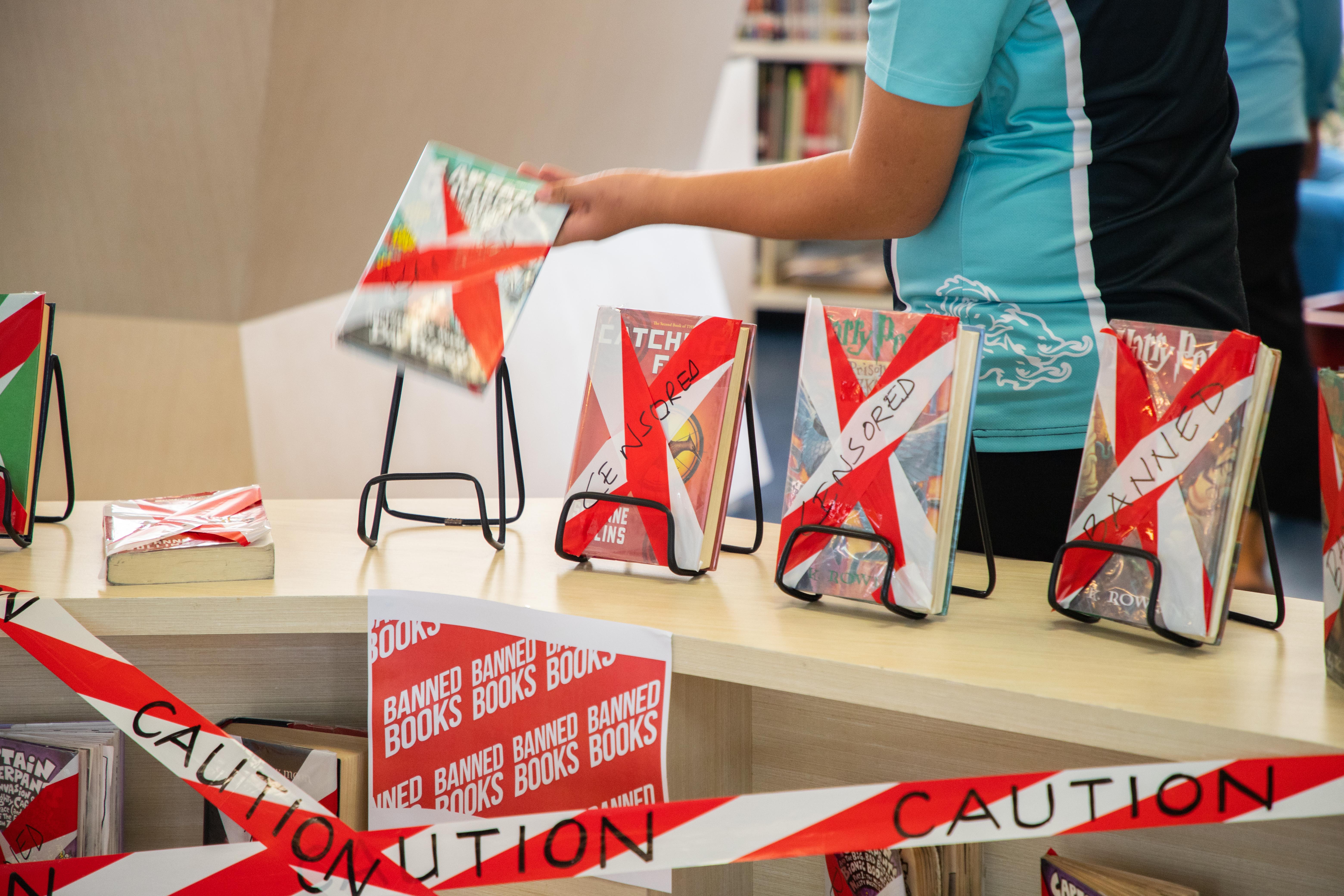 Northbridge holds Banned Books Week in the school library to celebrate the freedom to read - northbridge-holds-banned-books-week-in-the-school-library-to-celebrate-the-freedom-to-read