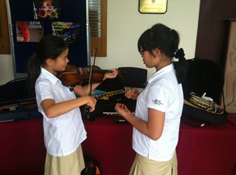 If you are interested in learning an instrument at BIS, please see Ms Smith in room 200.