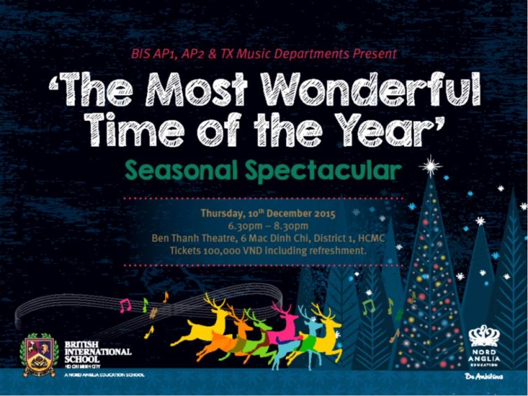 BIS HCMC Christmas Concert 2015