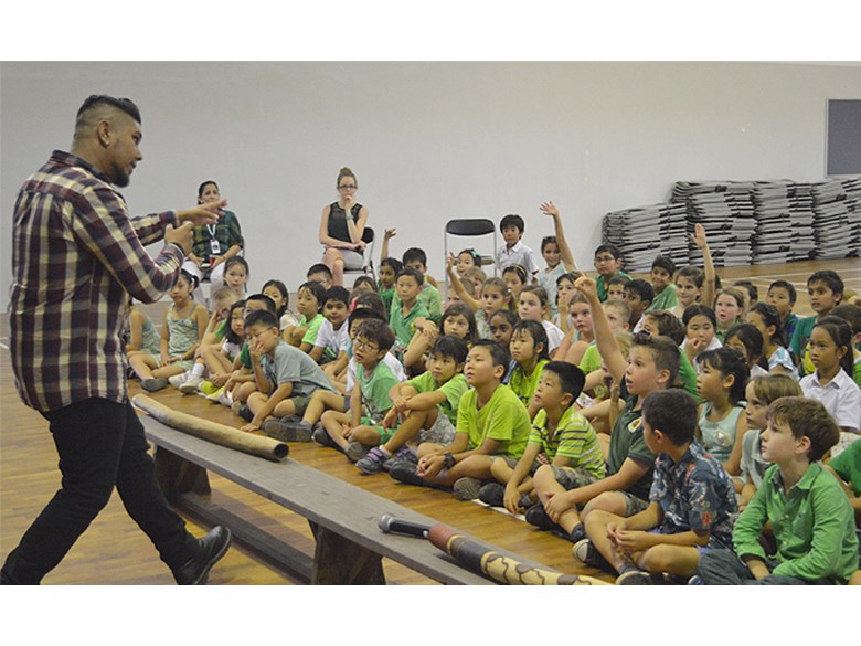 Year 3 Didgeridoo Display