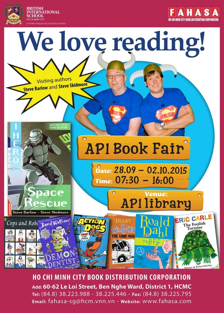 An Phu Primary Book Fair 2015 BIS