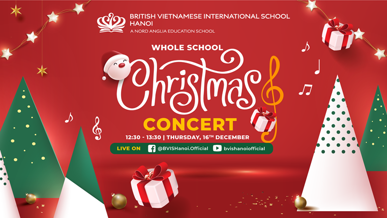 Christmas concert poster 2021