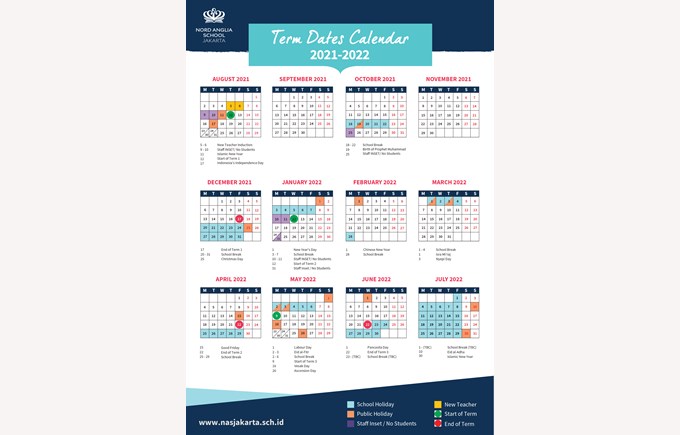 Term Dates Calendar