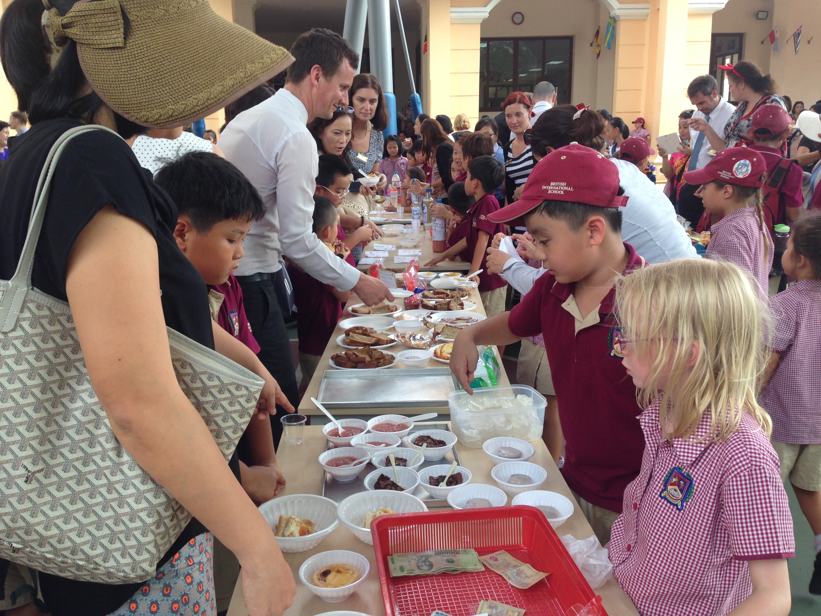 Rainforest Juice and Cake Sale