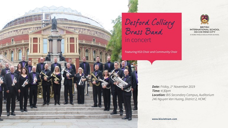 Desford Colliery Brass Band Concert - Friday 1st November