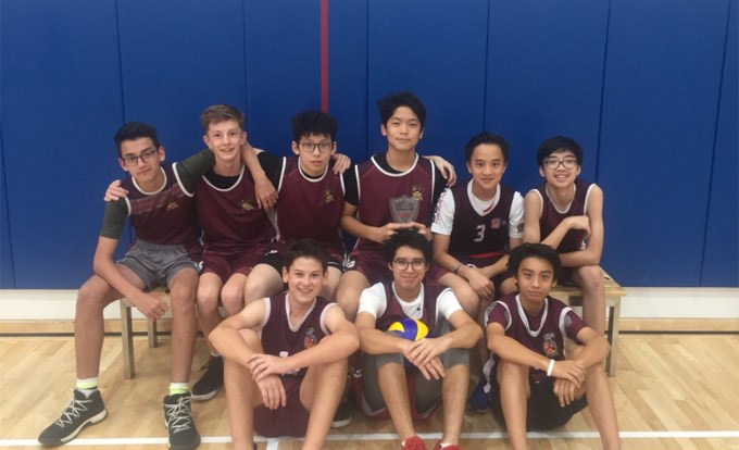 U14 Boys Volleyball City Champs