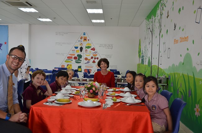 Britist International School Hanoi - Fine dining