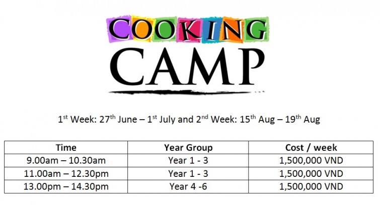 Cooking camp 2