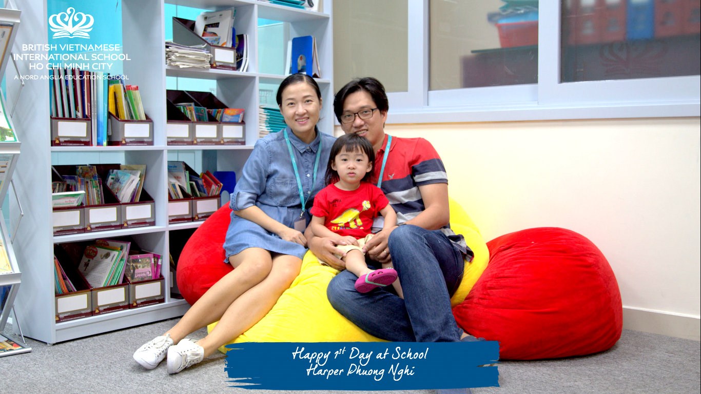 EYFS Harper first day at school 2018-2019