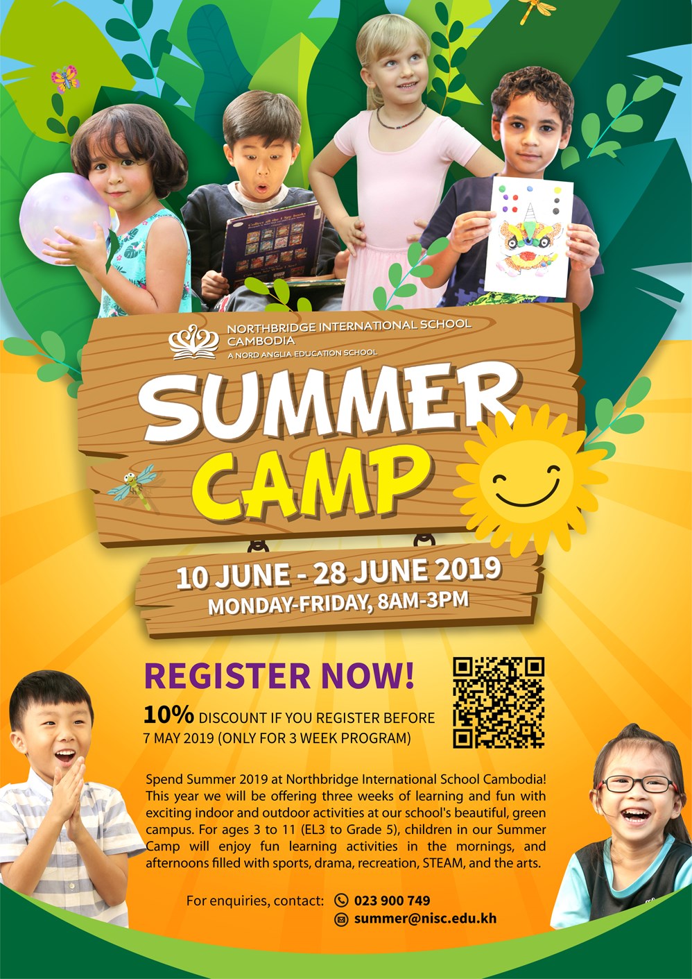 Northbridge International School Cambodia - Summer Camp