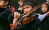 Primary violin lesson
