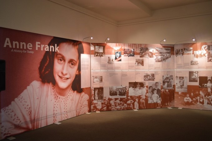 Welcome to the Anne Frank exhibition at BVIS