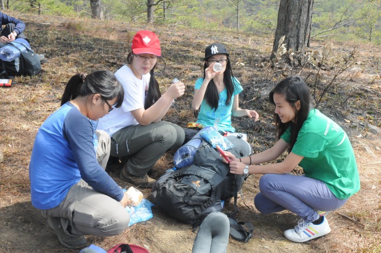 Taking a break in Dalat