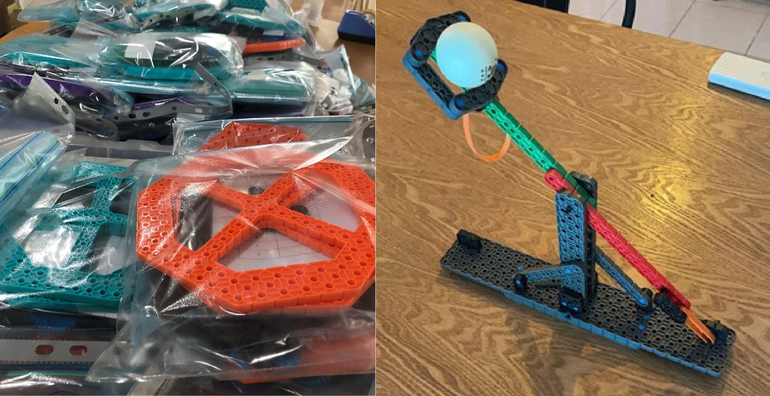 Year 8 gear up with VEX equipment!