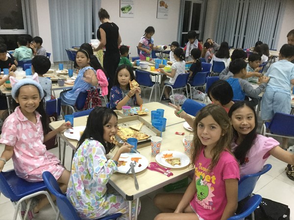 British International School Hanoi sleepover 2018