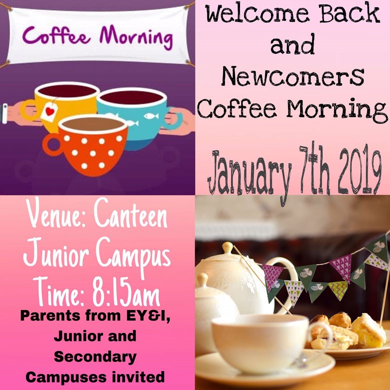 Parents Coffee Morning 2018