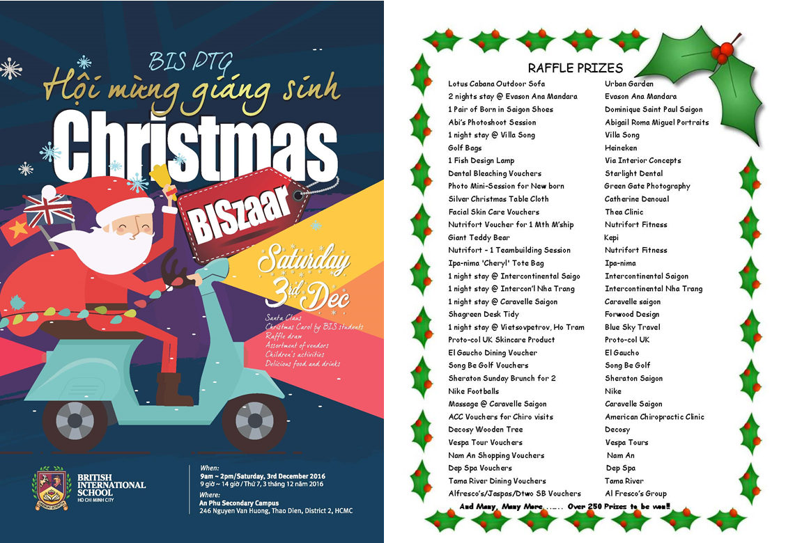 BIS HCMC Christmas BISzaar