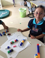 length using cubes