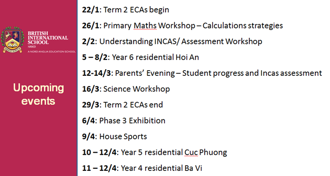 Mrs Rebecca Carroll: Weekly Update 19/01/18
