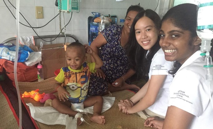 Children's cancer wards