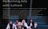 Summer Performing Arts Juilliard 2022 Poster