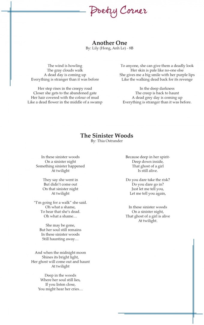 poetry corner