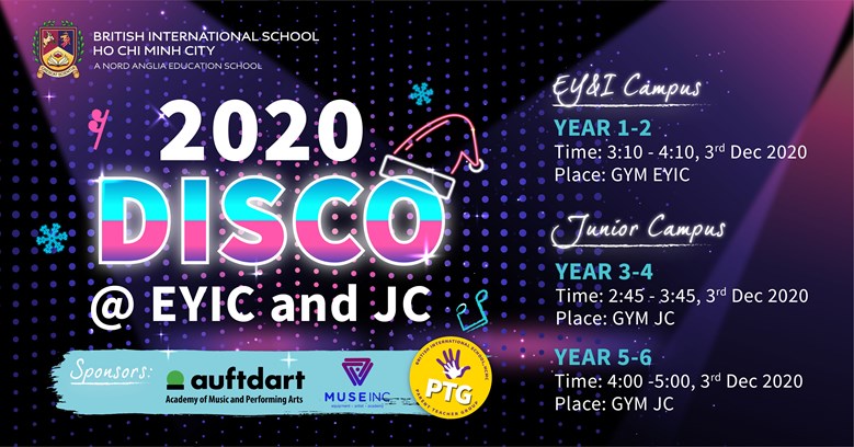 PTG Primary Disco 2020 Poster