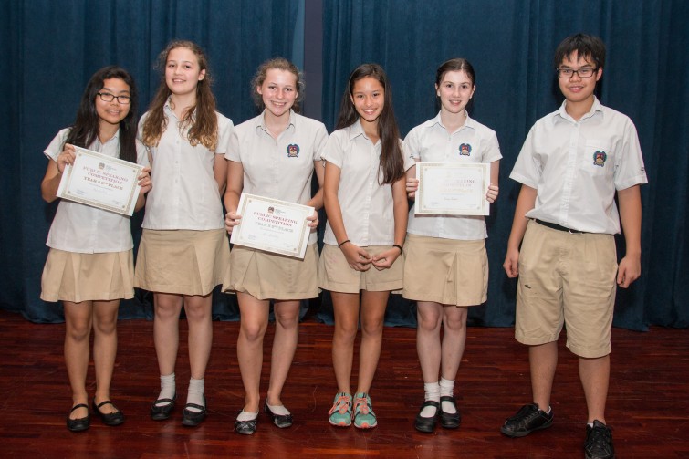 Public Speaking Competition - Year 8