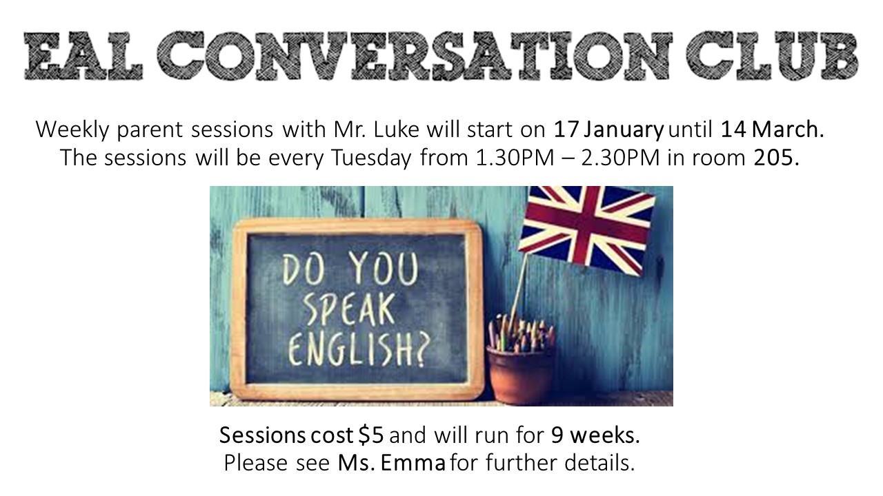 Term 2 EAL Parents Flyer