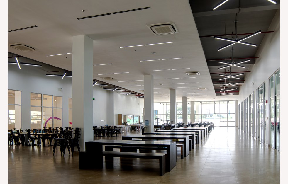 Grand Hall temp Canteen