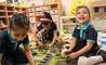 EYFS children playing on the floor