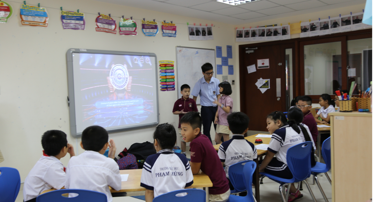 BVIS HCMC students take part in community services activities
