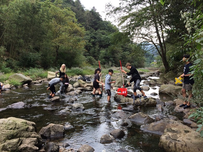 Igcse geography fieldwork picture