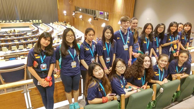 British International School Hanoi NAE UN Trip 2017 12
