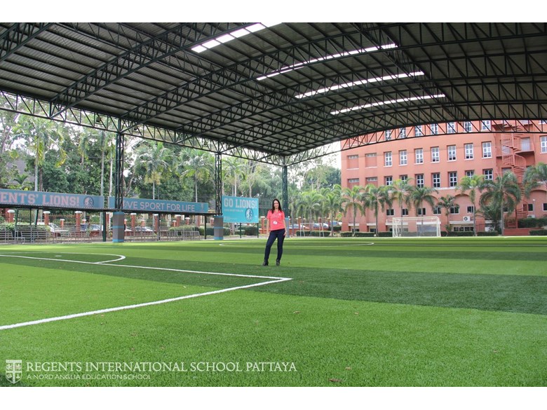 New Sports Pitch Regents International School Pattaya