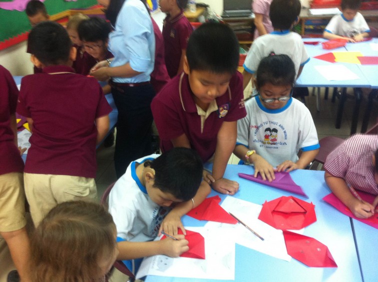 Community Service at An Phu Primary, British International School Ho Chi Minh CIty