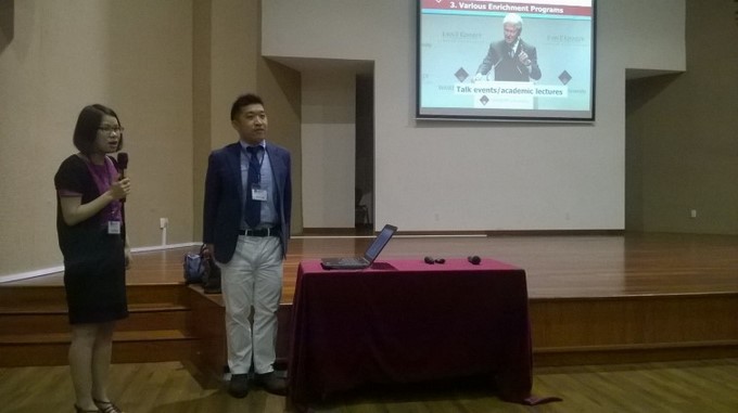 Three university visits BVIS